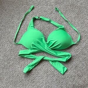 Vibrant Green Bikini Top